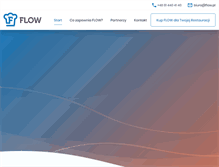 Tablet Screenshot of flow.pl
