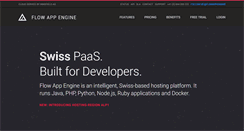 Desktop Screenshot of flow.ch